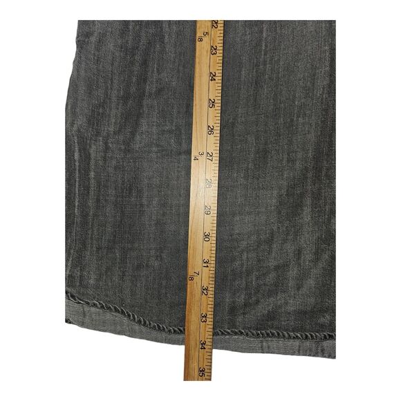 Philosophy Shirt Dress Women's Large Short Roll Tab Sleeves 100% Lyocell - Picture 4 of 5